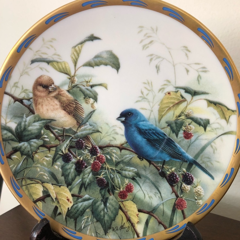 Lenox collector plate.  the Natures Collage collection